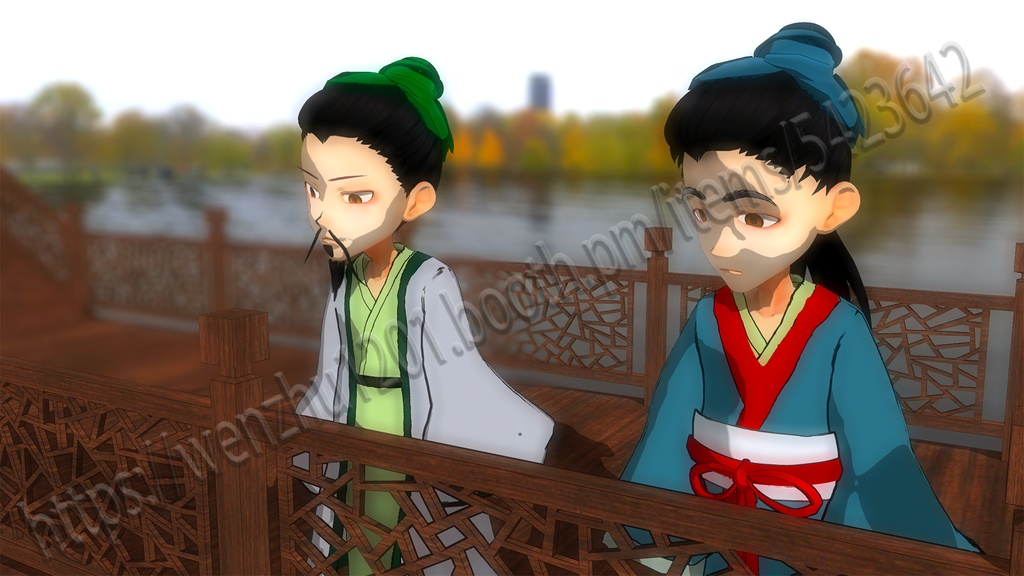 Ancient chinese group1 vroid&vrm