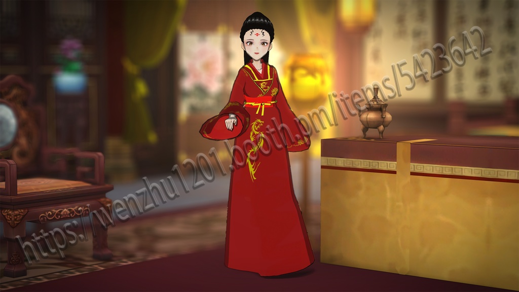 Ancient chinese group1 vroid&vrm