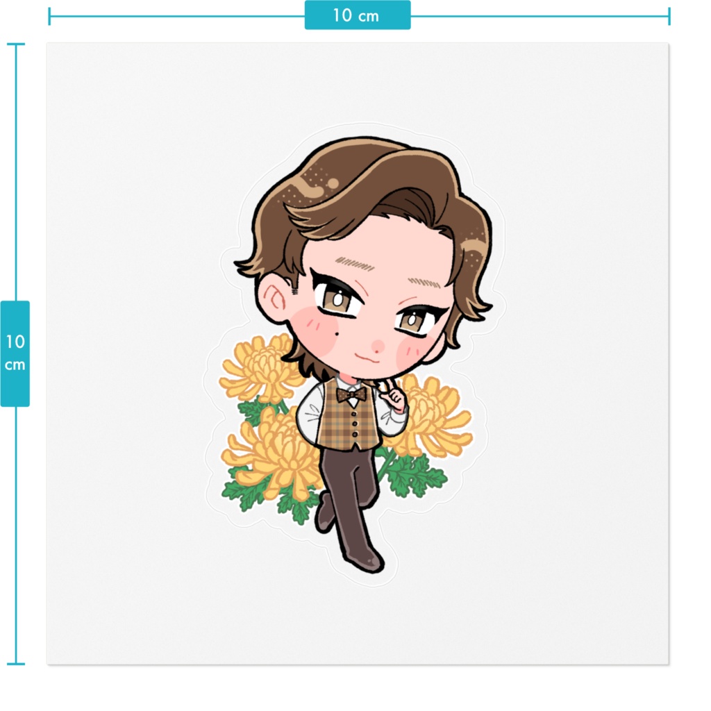 伊藤博文クリアステッカー