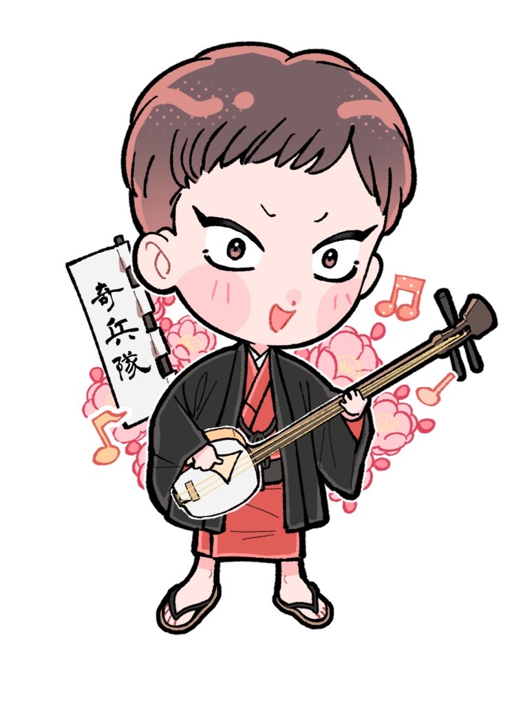 高杉晋作アクリルキーホルダー