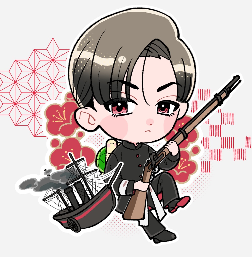 森清蔵ミニ缶バッジ