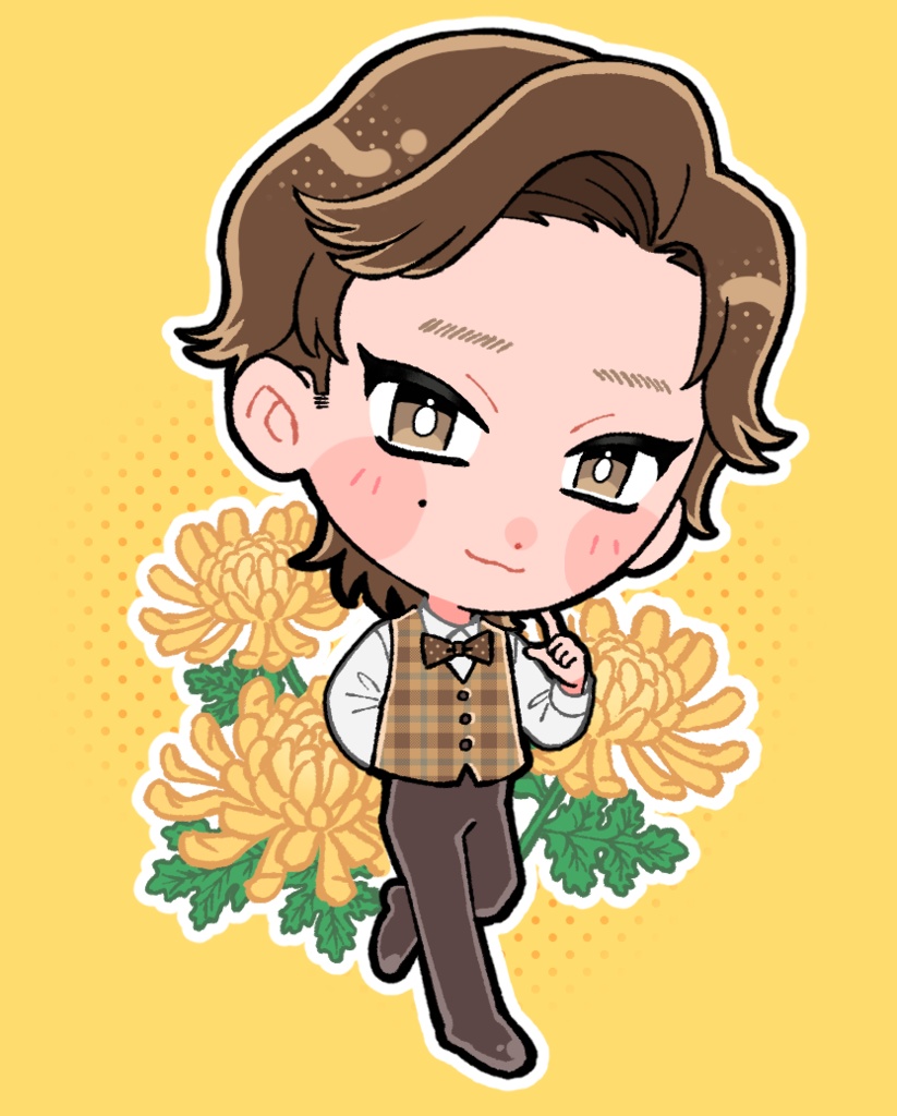 伊藤博文ミニ缶バッジ