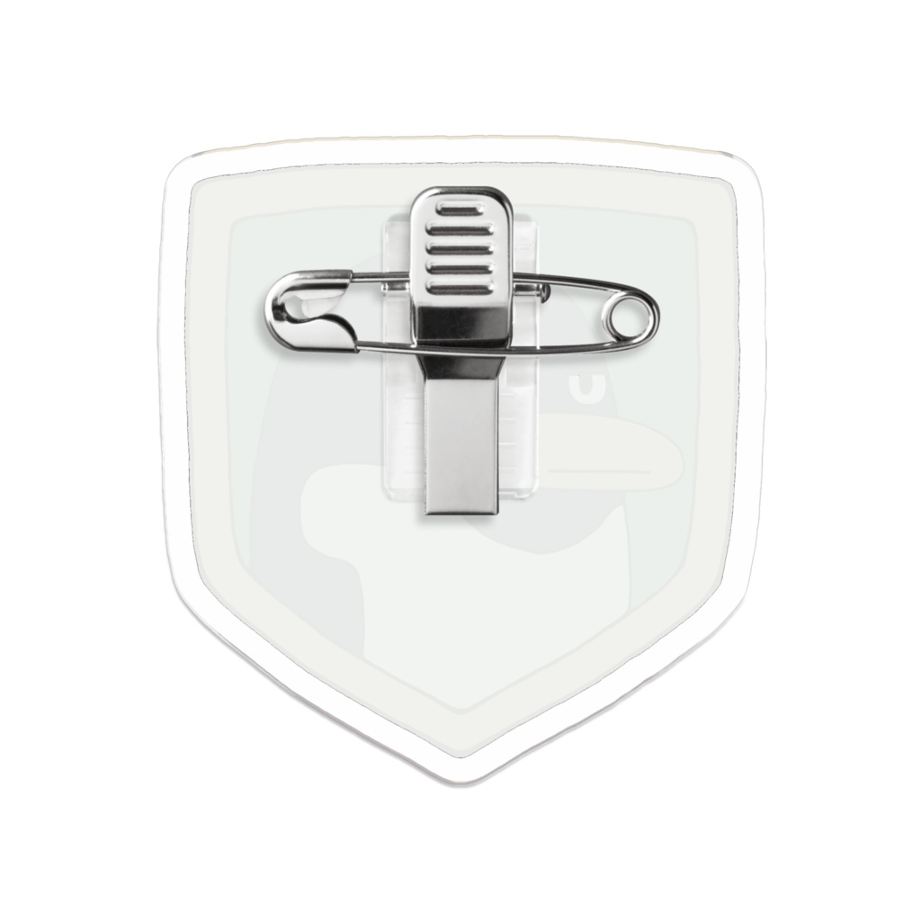 くそぺんエンブレム【アクリルバッジ(緑)】