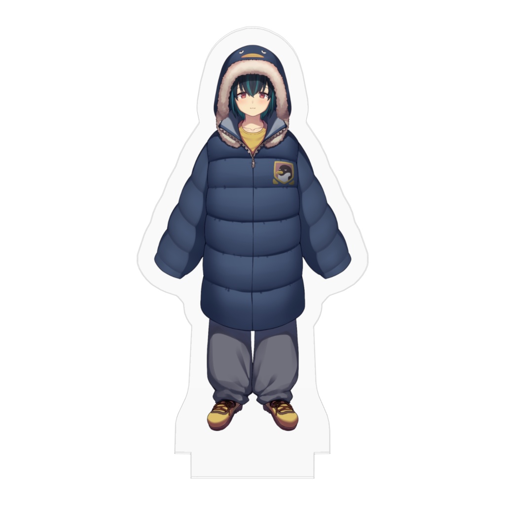 上野ぺんたろう(フード有) アクリルフィギュア