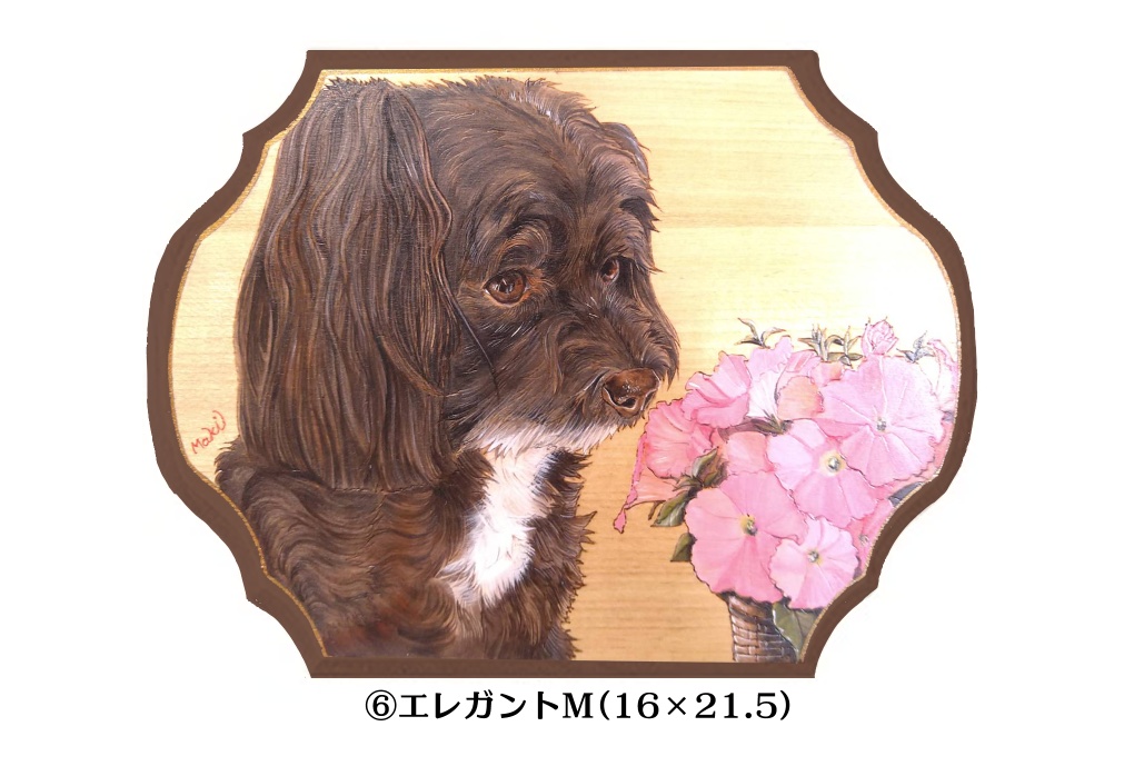 うちのこ(ペット)ウッドプレート