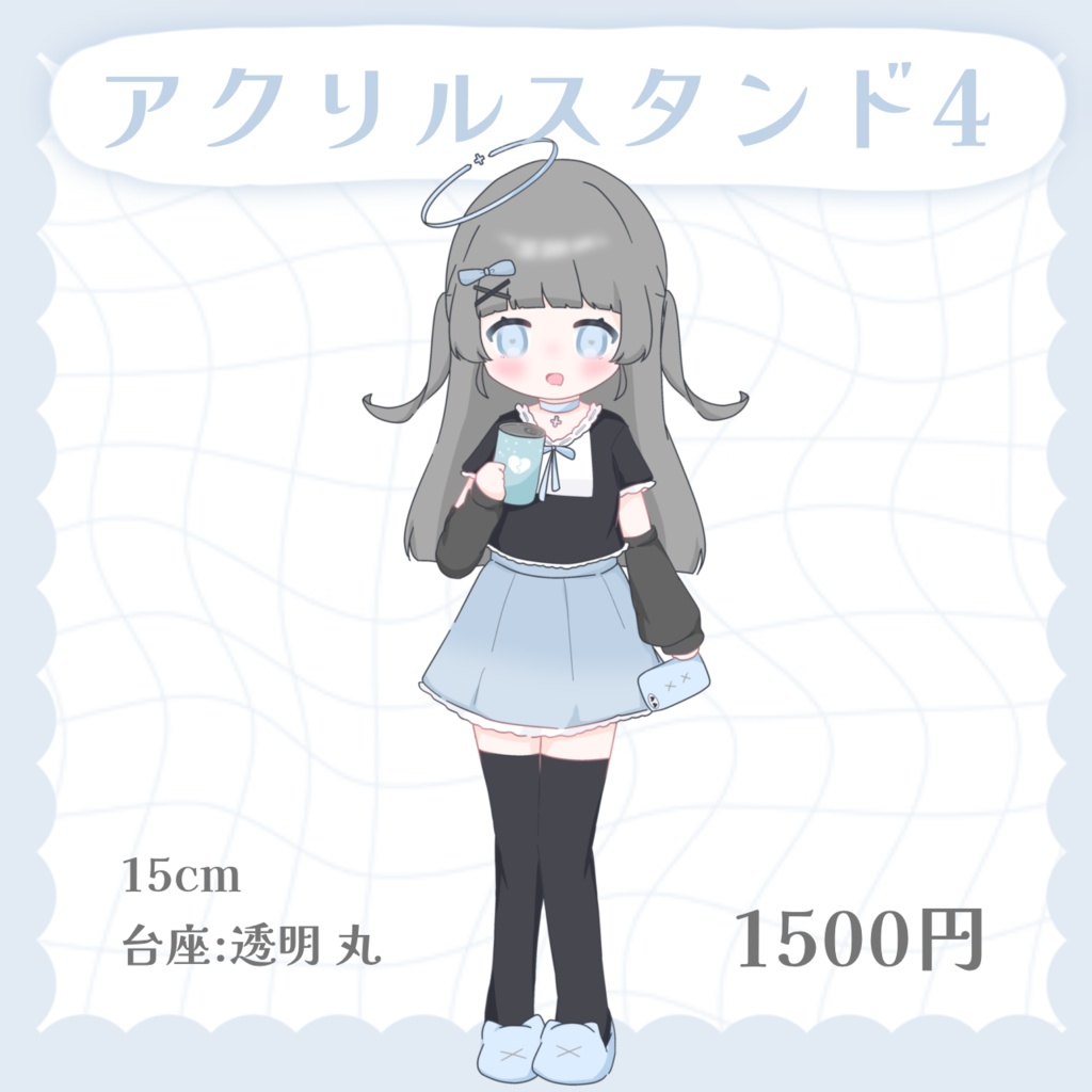 もぐなのんアクリルスタンド4(部屋着)