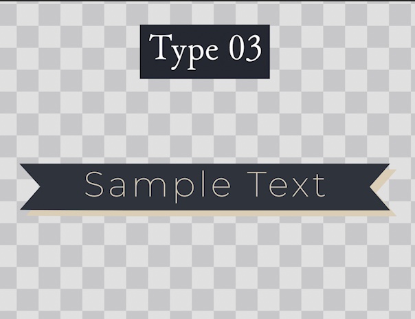 【.mogrt】シンプルな見出しテキストセット