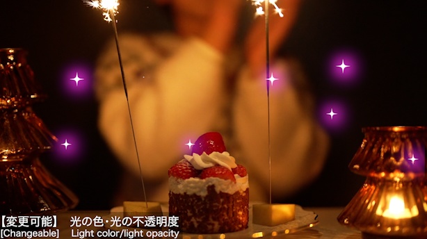 【Prテンプレ】画面を豪華に!キラキラフィルター2種類(.mogrt)