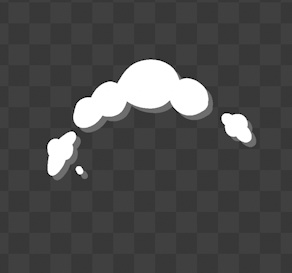 【Prテンプレ】4種類の煙がボフッと出てくる衝撃エフェクト素材(.mogrt)