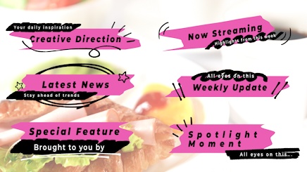 【Prテンプレ】かわいい手描きの筆跡見出しタイトル(.mogrt)