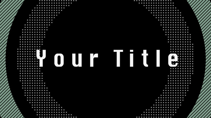 【Prテンプレ】おしゃれなモーショングラフィックスのタイトル素材(.mogrt)