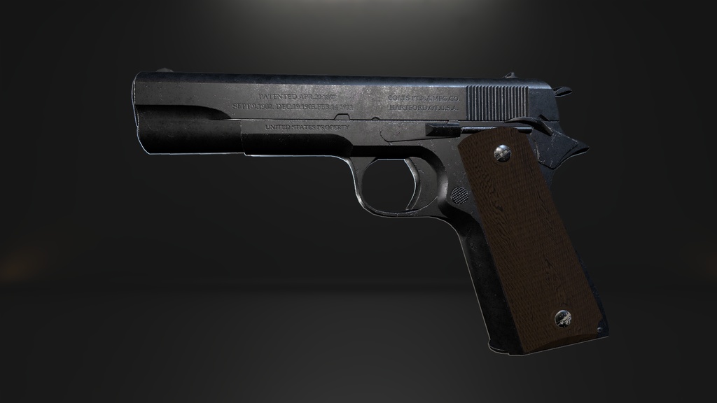 M1911 ハンドガン