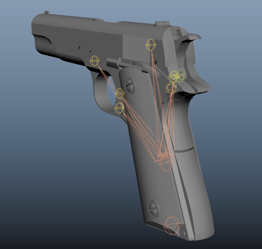 M1911 ハンドガン