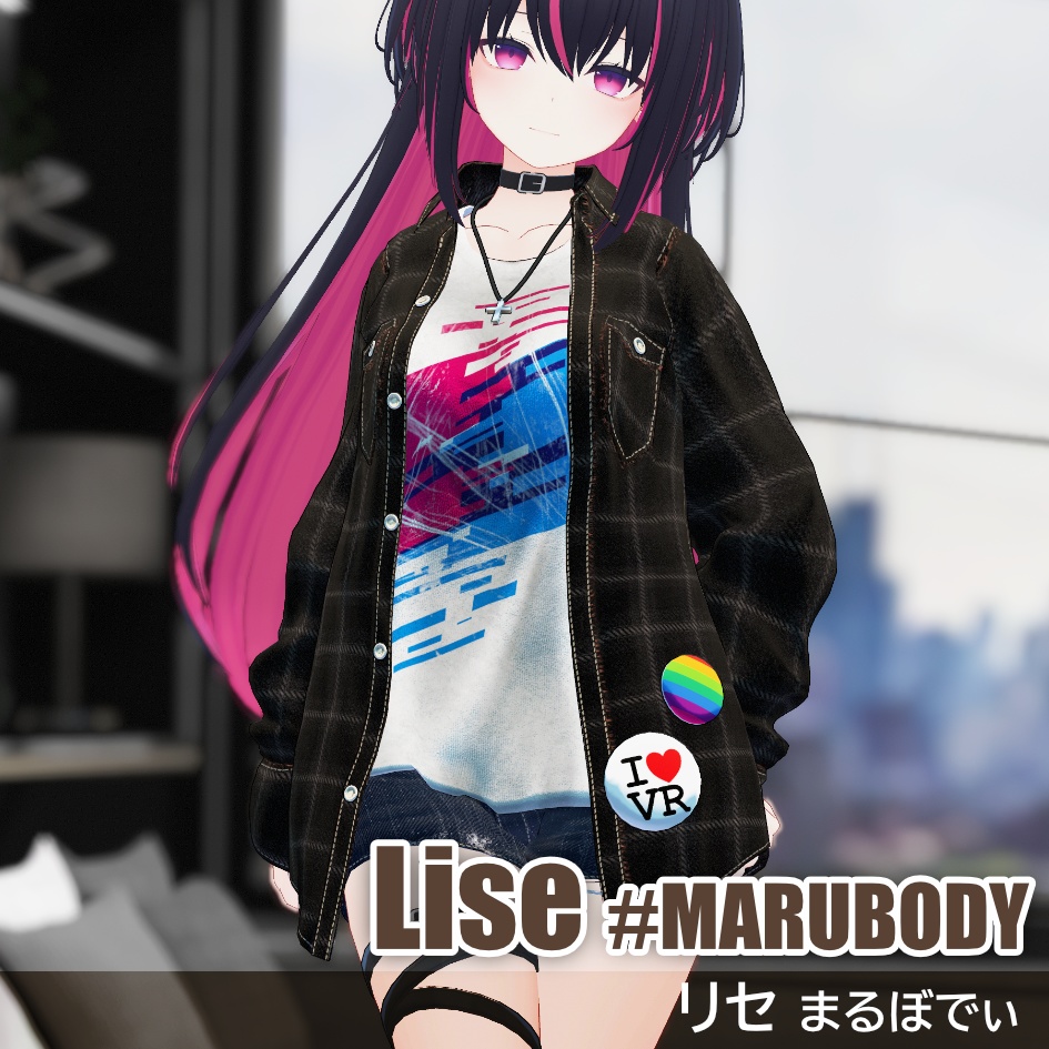 8アバター対応 Casual Outfit Set/リィンブラウ 桔梗 リセ 舞夜 ルーナリット 萌 紫空 ナナセ