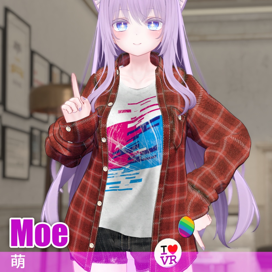 8アバター対応 Casual Outfit Set/リィンブラウ 桔梗 リセ 舞夜 ルーナリット 萌 紫空 ナナセ