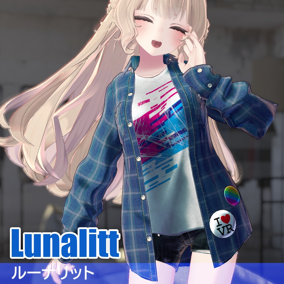 8アバター対応 Casual Outfit Set/リィンブラウ 桔梗 リセ 舞夜 ルーナリット 萌 紫空 ナナセ