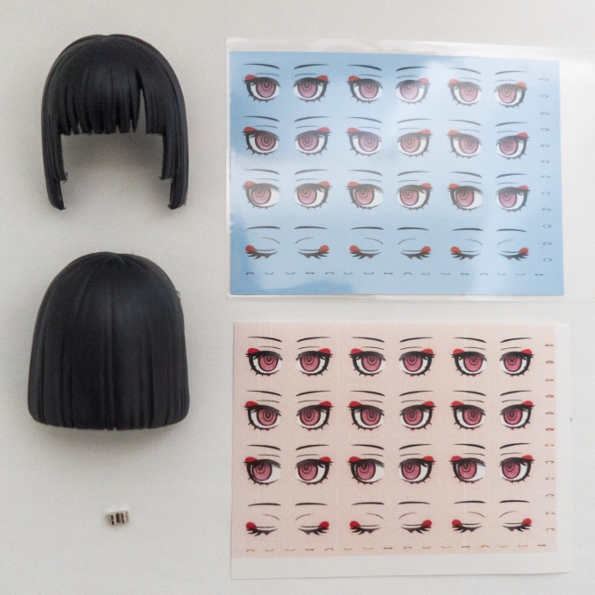 京極正宗 ねんどろいどヘアパーツ