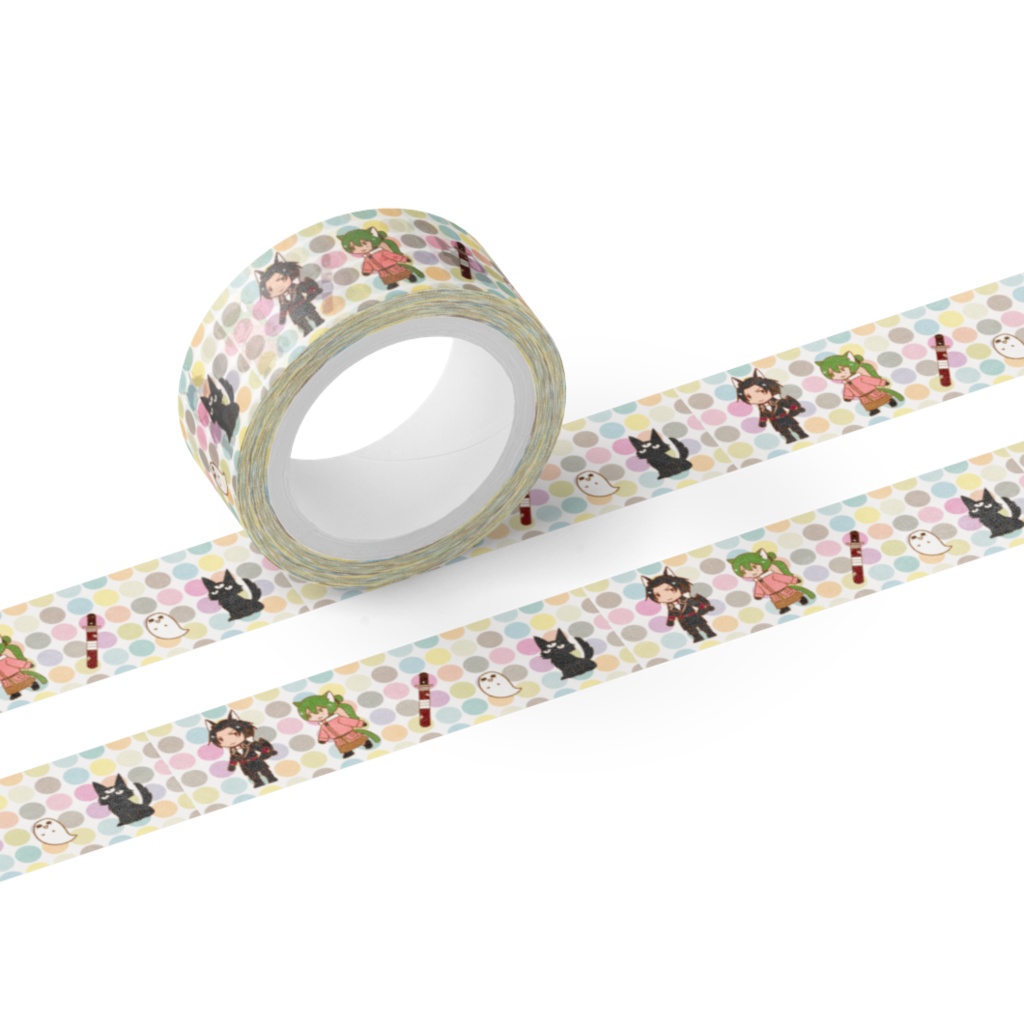 往来パーティわんにゃんマステ