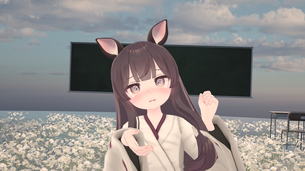 だれでもつかえる!ぷるぷるしかみみ【VRChat想定】