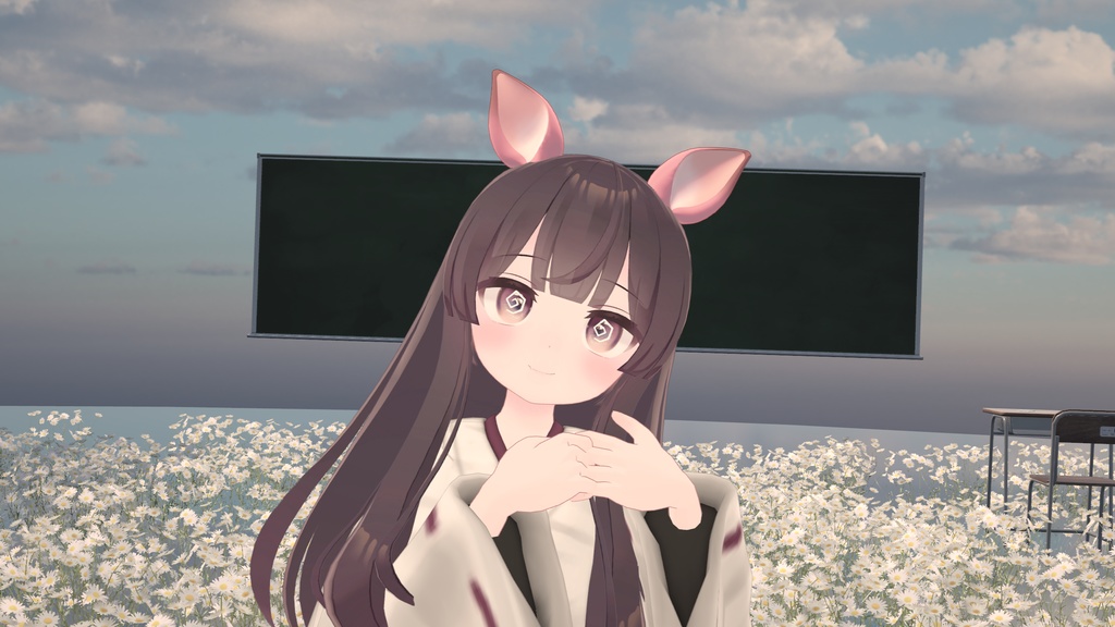 だれでもつかえる!ぷるぷるしかみみ【VRChat想定】