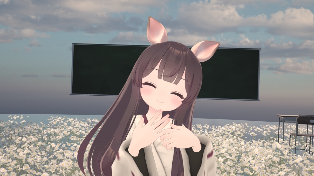 だれでもつかえる!ぷるぷるしかみみ【VRChat想定】
