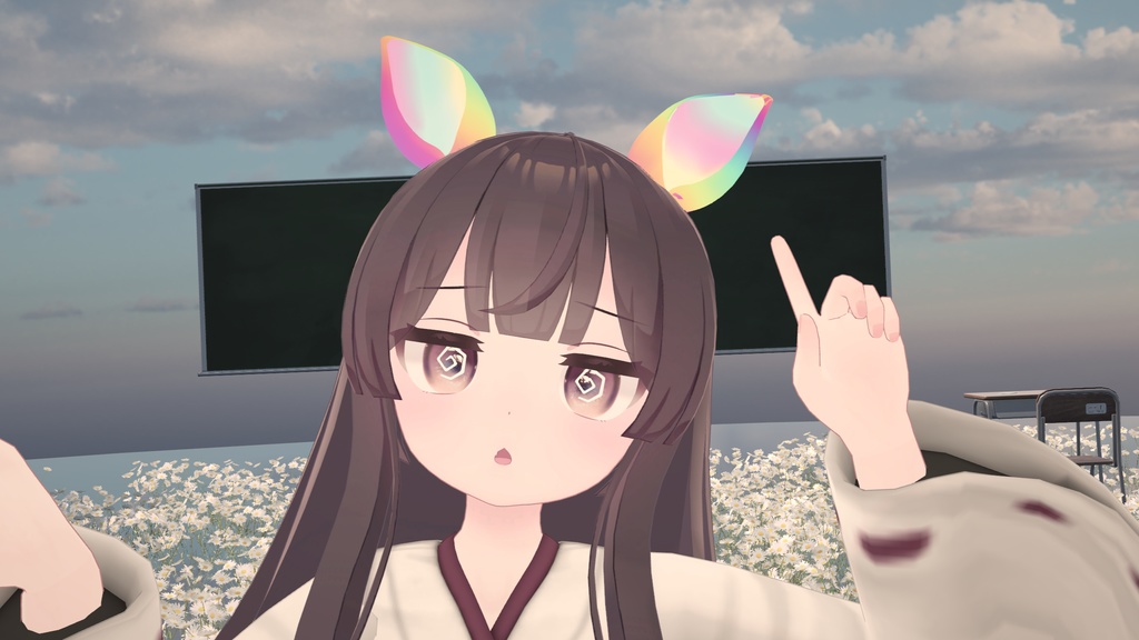 だれでもつかえる!ぷるぷるしかみみ【VRChat想定】
