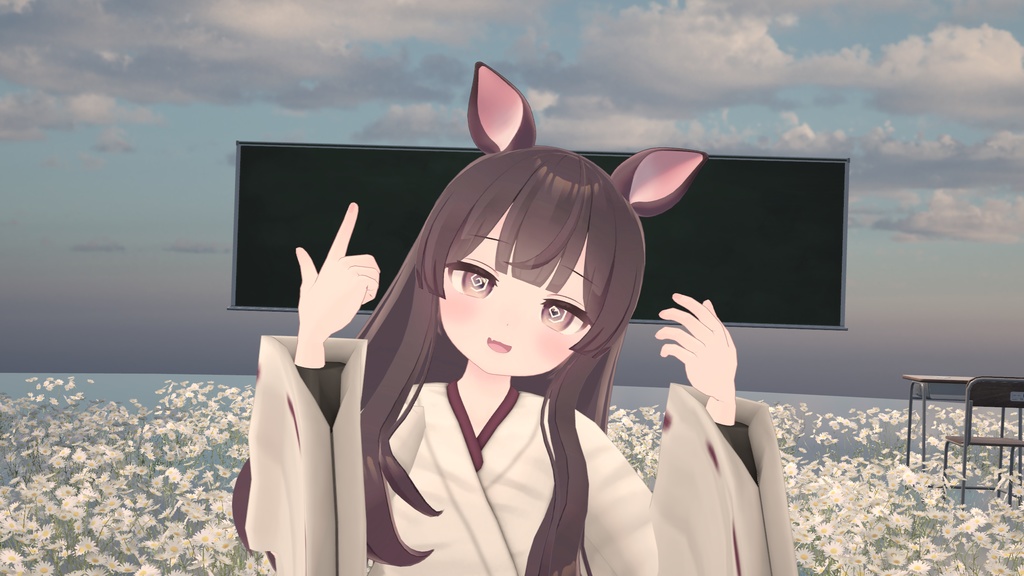 だれでもつかえる!ぷるぷるしかみみ【VRChat想定】
