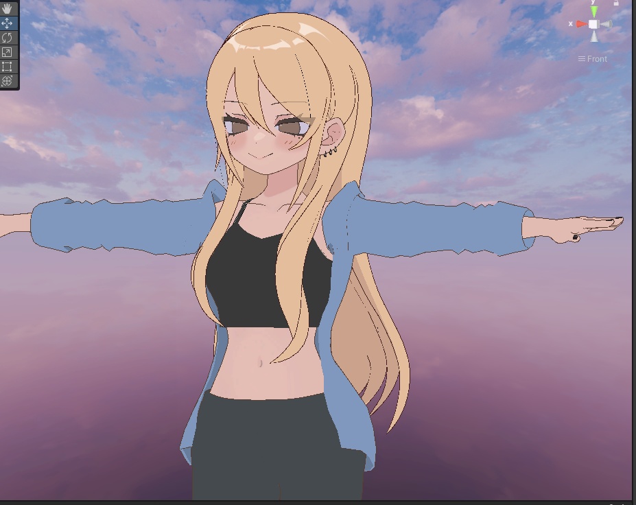 🌟半額セール🌟【MA対応🏖️】凪夜瑠璃・マヌカ対応♡CasualSummerStyle【VRChat想定】