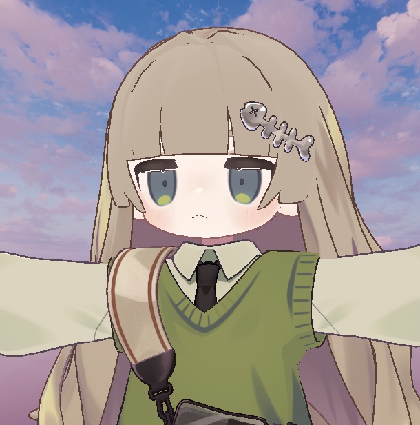 【キプフェル対応】🍩もちもちどーなつヘア🍩【MA設定済み】 #marblepouch