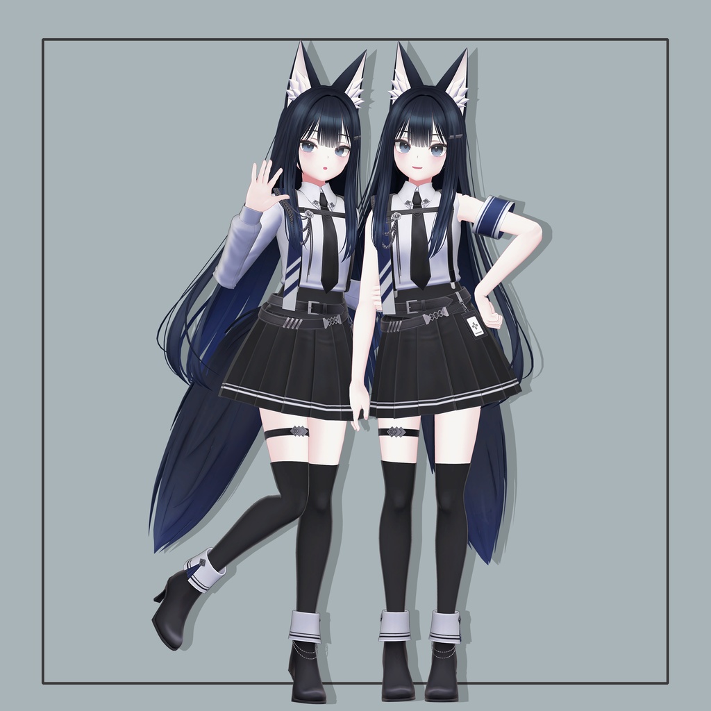 【MA対応/Free】12アバター対応 Knit Arm Cover【VRChat想定】 #marblepouch