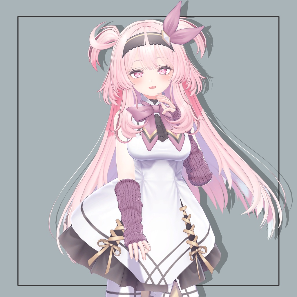 【MA対応/Free】12アバター対応 Knit Arm Cover【VRChat想定】 #marblepouch