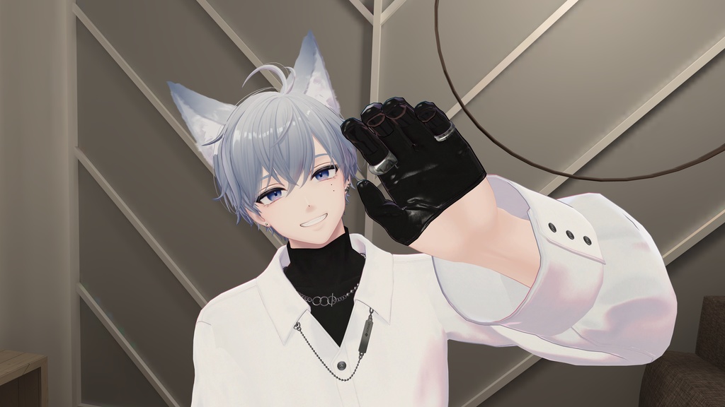 【MA対応】無料♡狛乃くんのなでなでハンド【VRChat想定】 #marblepouch