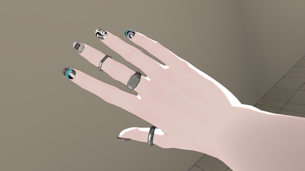 【MA対応】無料♡狛乃くんのなでなでハンド【VRChat想定】 #marblepouch