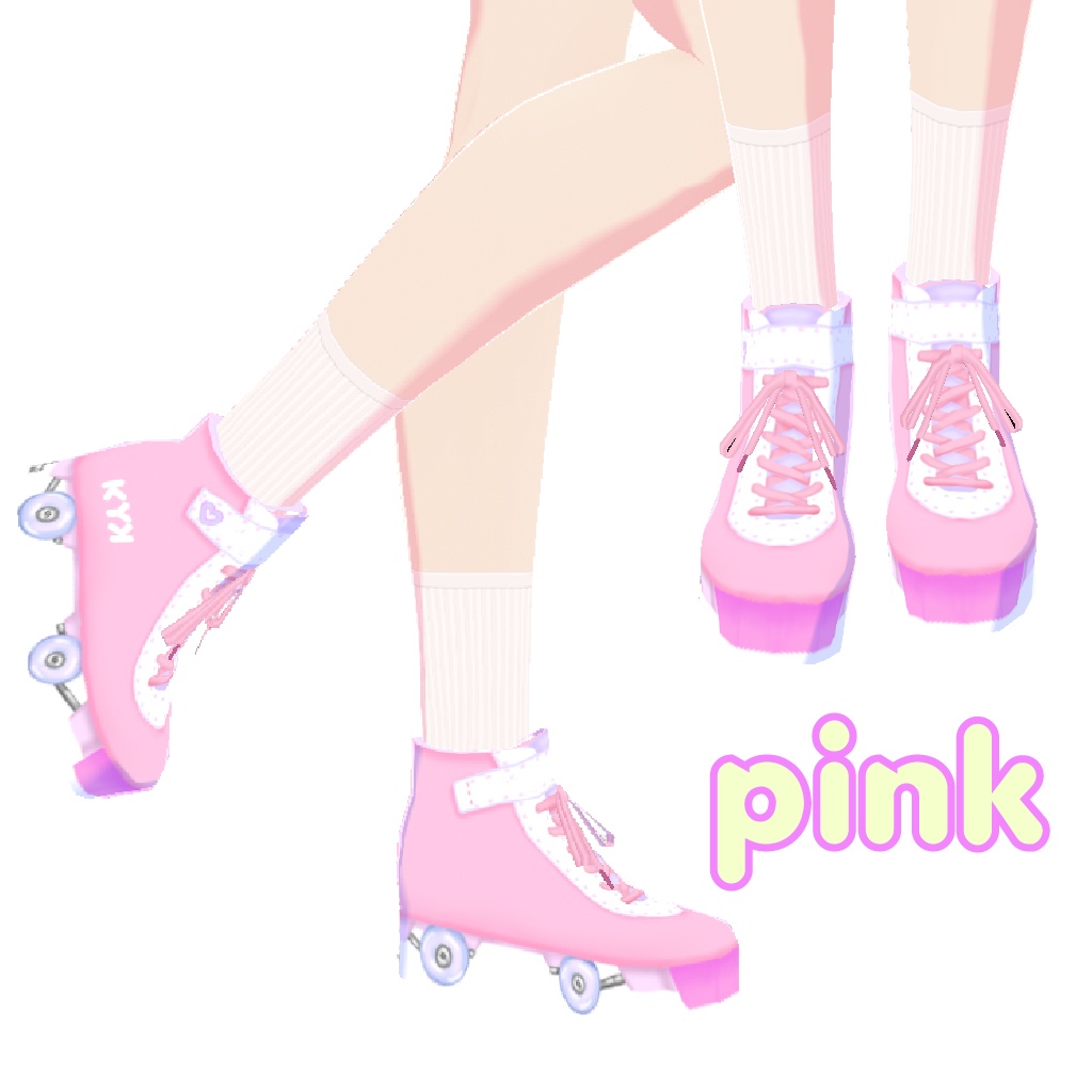 Vroid 無料 Free ローラースケート Roller Skate Shoes 無料版あり Kitschkyu Booth