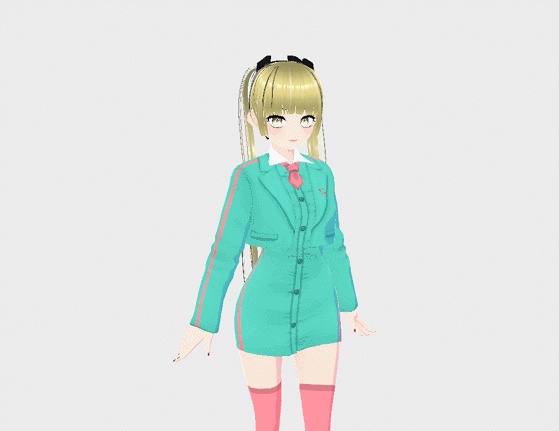 【Vroid】9種類スーツセット,ユニフォーム, 個別購入可能, 9 types of suits Uniform