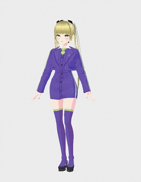 【Vroid】9種類スーツセット,ユニフォーム, 個別購入可能, 9 types of suits Uniform
