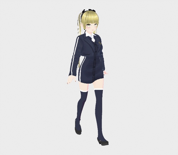 【Vroid】9種類スーツセット,ユニフォーム, 個別購入可能, 9 types of suits Uniform