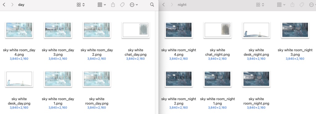 【配信素材】(14color)Vtuber room Oriental style room set up assets 【Vtuber向け】 Live streaming vtuber background / 동양풍 배경