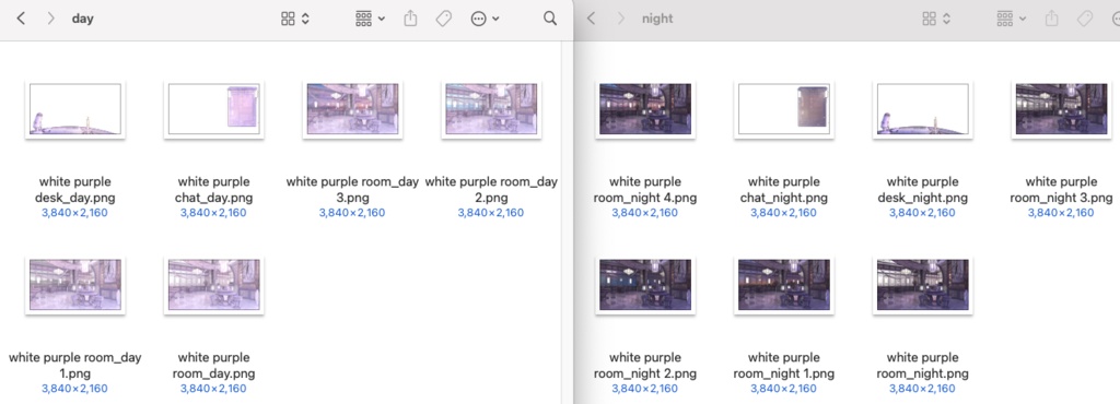 【配信素材】(14color)Vtuber room Oriental style room set up assets 【Vtuber向け】 Live streaming vtuber background / 동양풍 배경