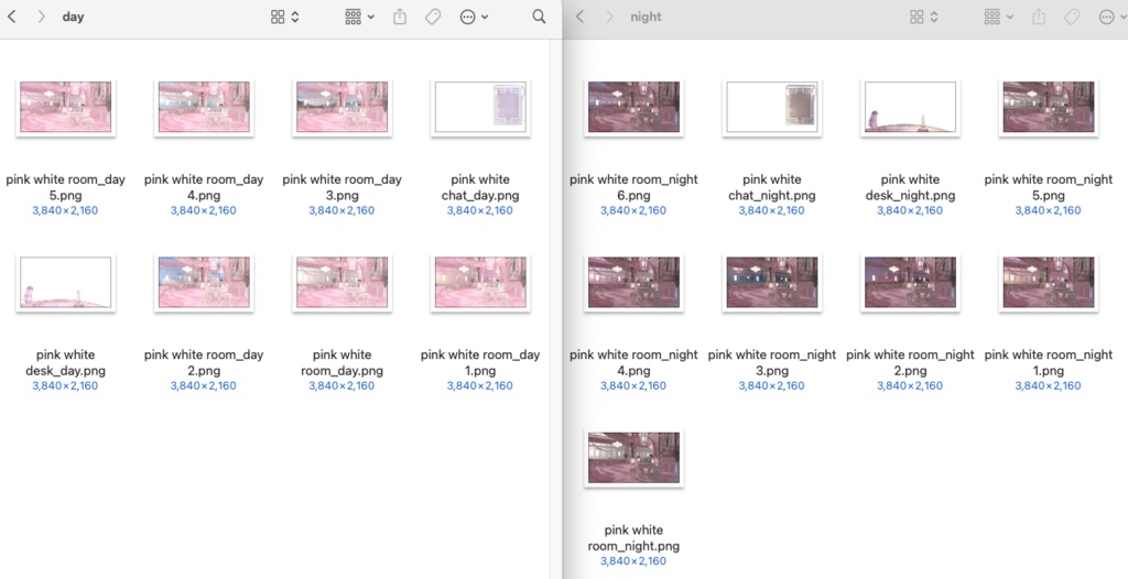 【配信素材】(14color)Vtuber room Oriental style room set up assets 【Vtuber向け】 Live streaming vtuber background / 동양풍 배경