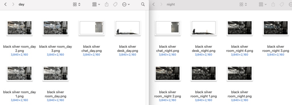 【配信素材】(14color)Vtuber room Oriental style room set up assets 【Vtuber向け】 Live streaming vtuber background / 동양풍 배경