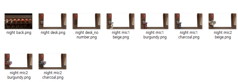 【配信素材】Ramen Shop (standard / night / neon) VTuber Live Streaming Background【Vtuber向け】