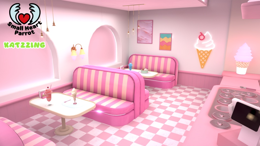 Icecream Shop [Warudo Standard / BIRP / Environment]