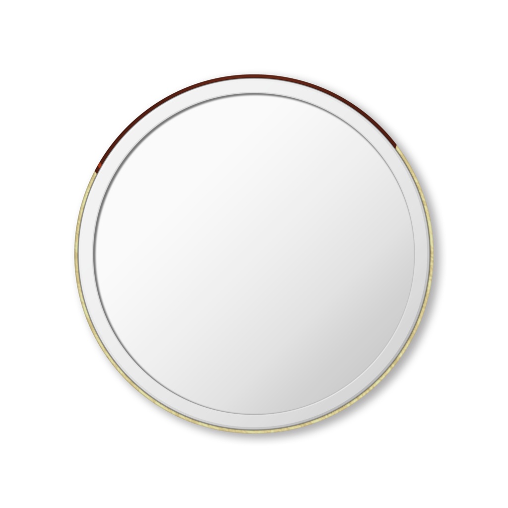 プリン缶ミラー