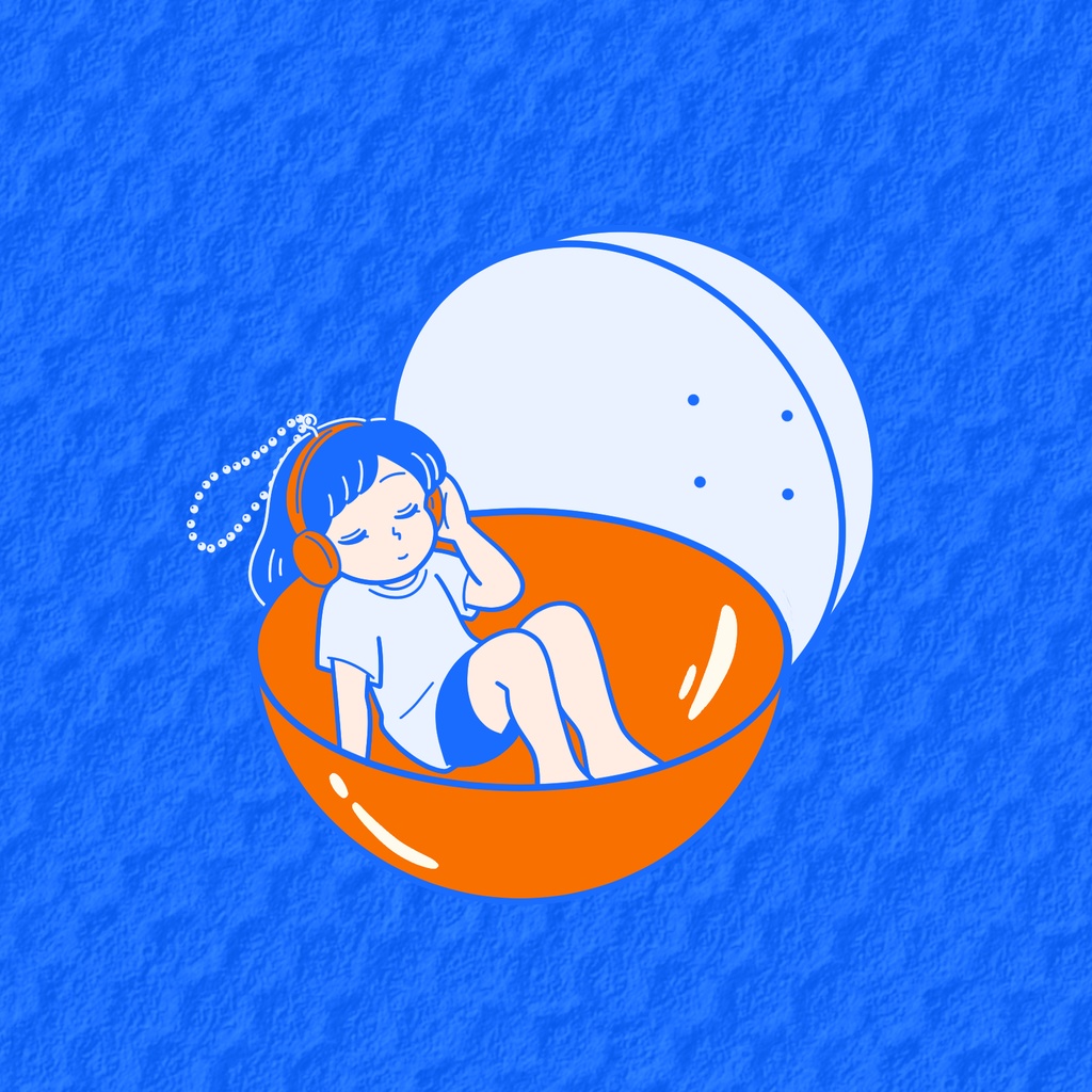 音楽のある生活BIG缶バッジ