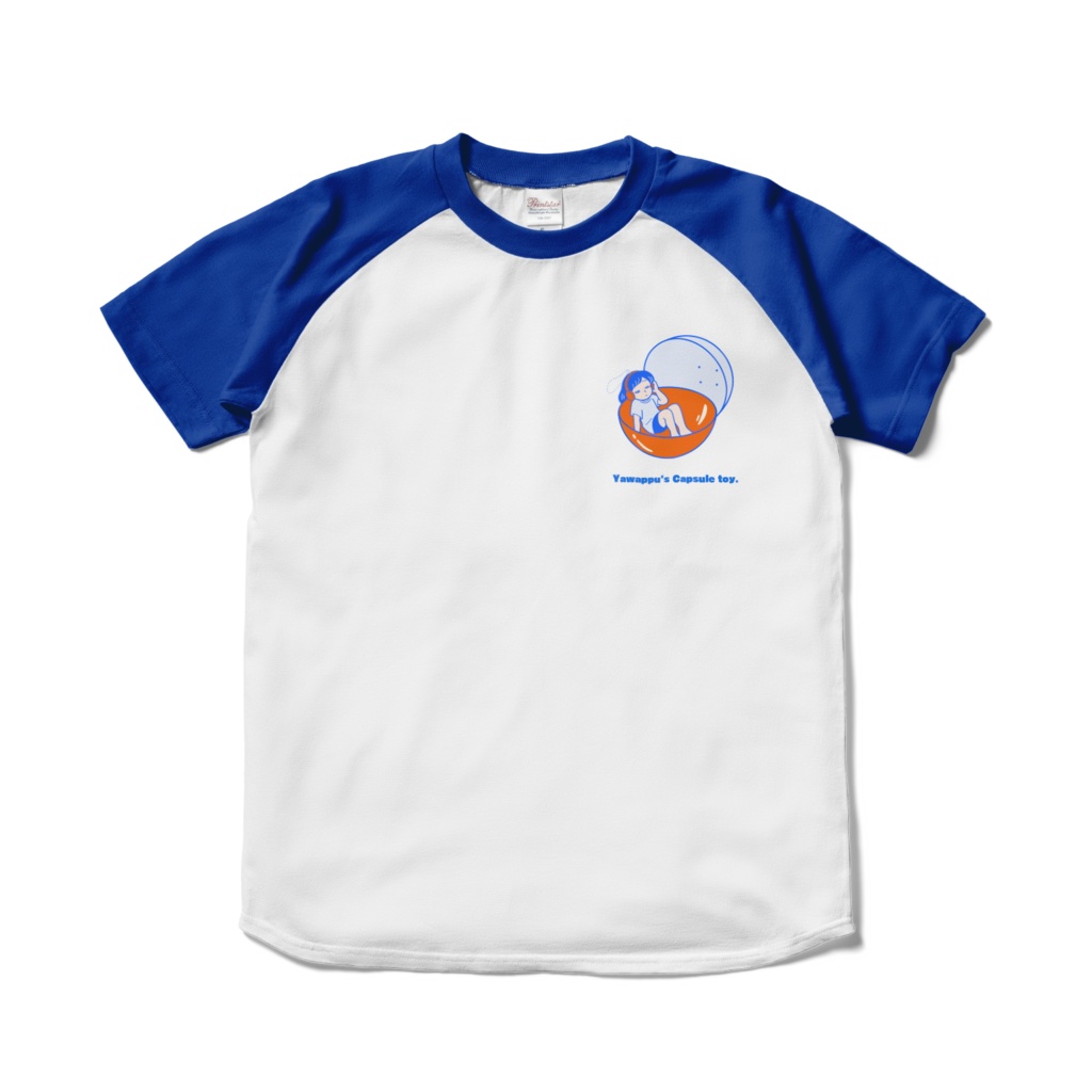 音楽のある生活ワンポイントラグランT