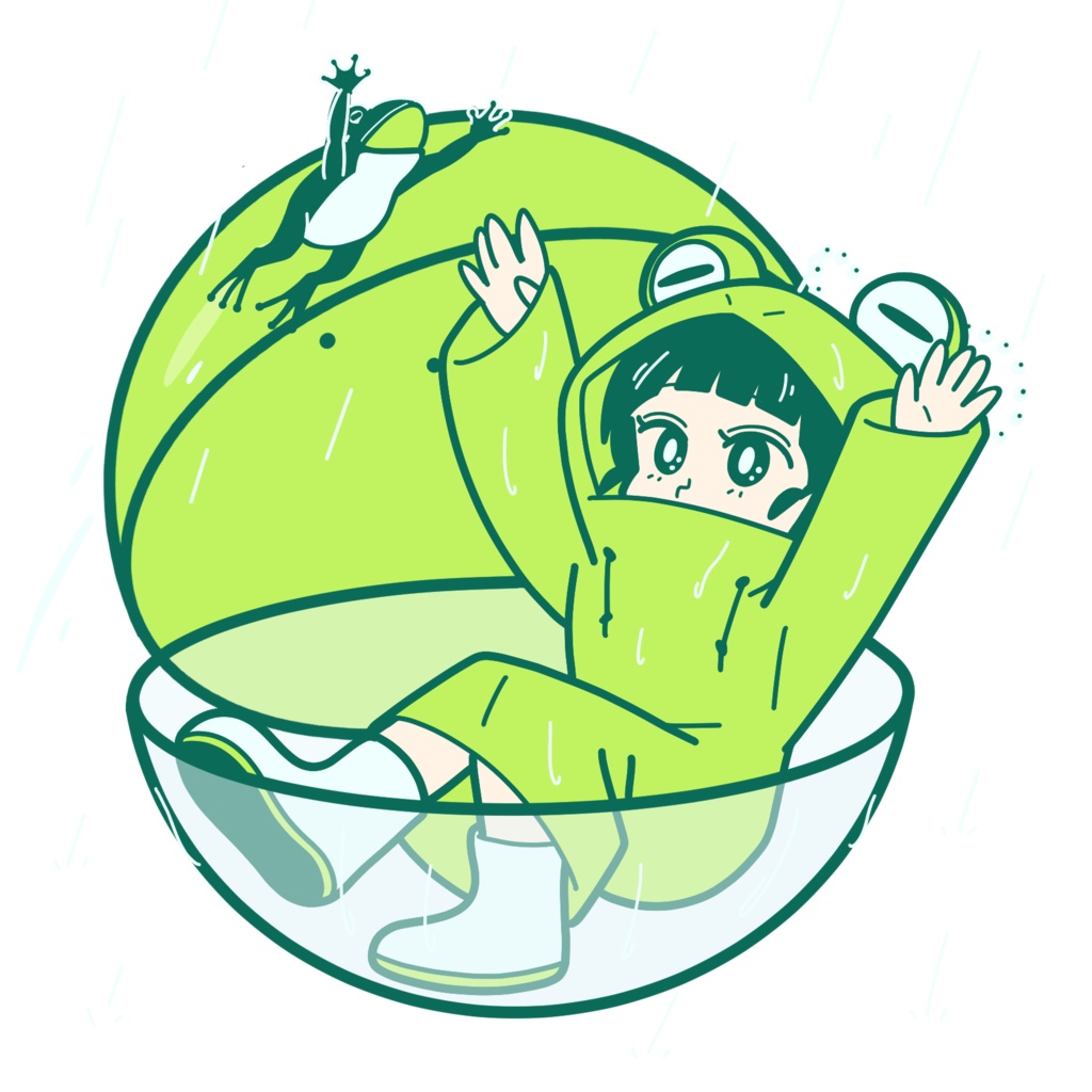 カエルトートバッグS/M/L