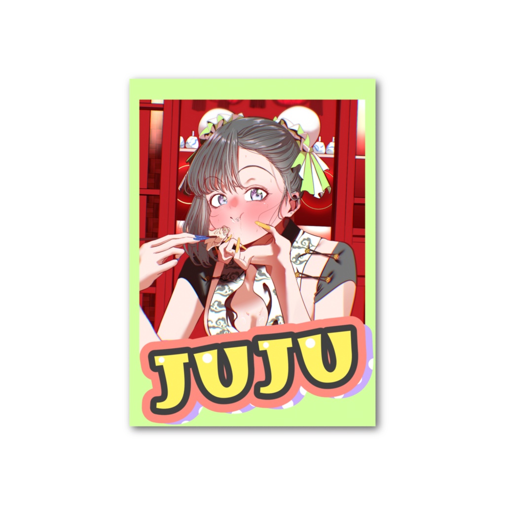 チェキ風カード樹樹♡