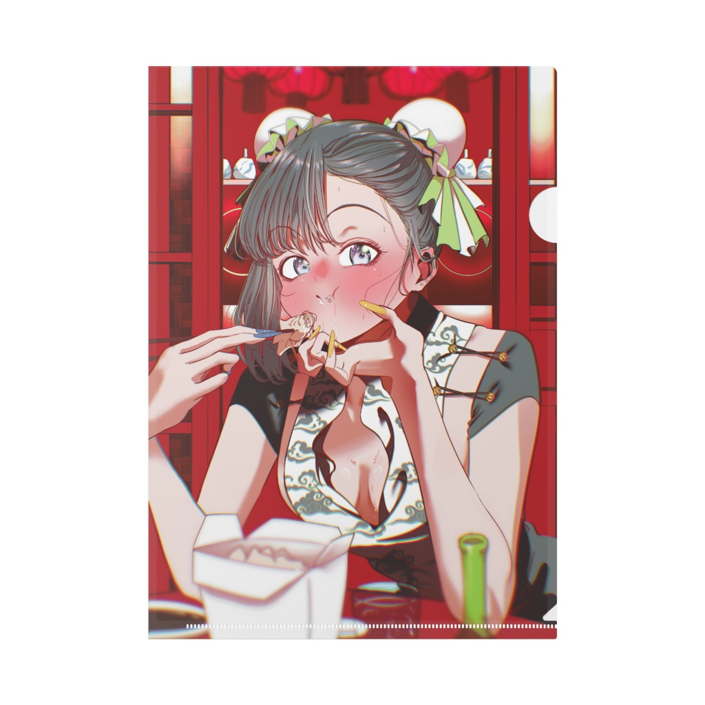 チャイナ樹樹A4クリアファイル