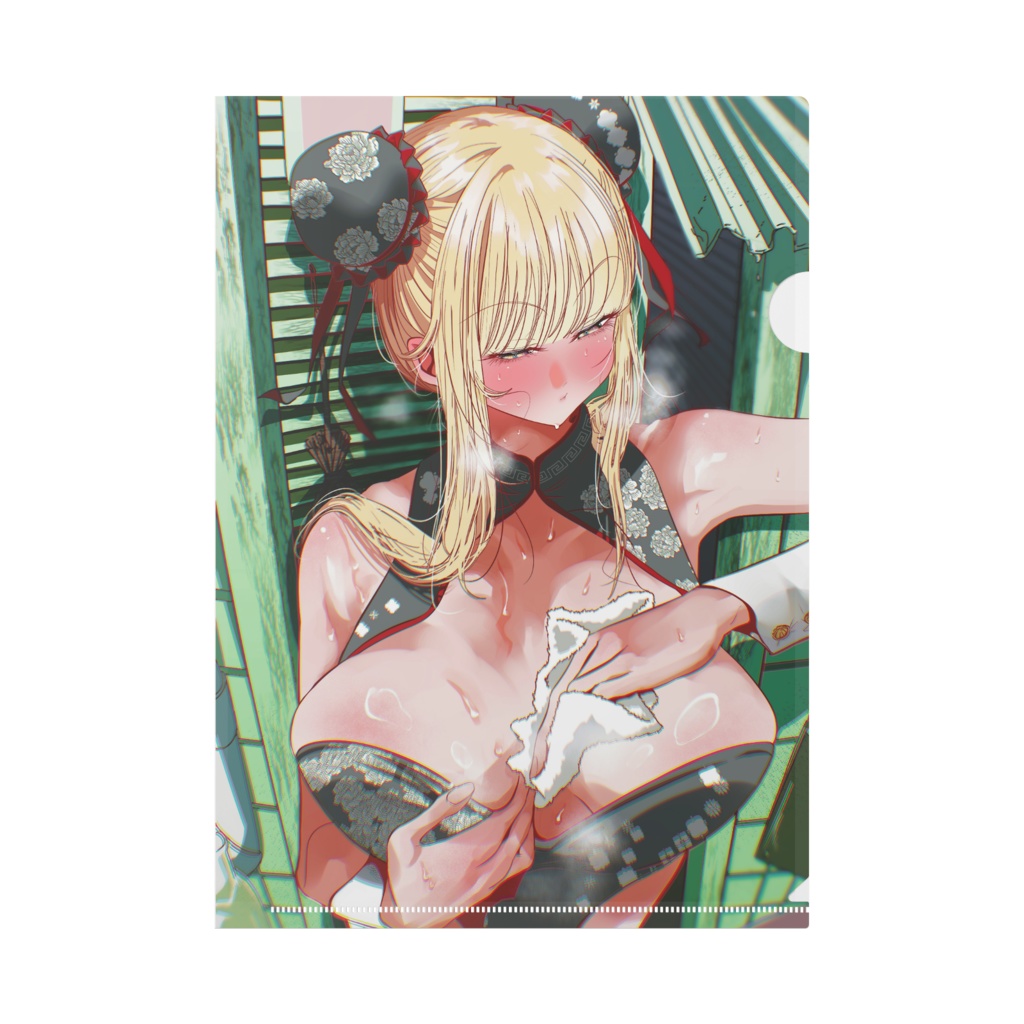 チャイナ美月A4クリアファイル